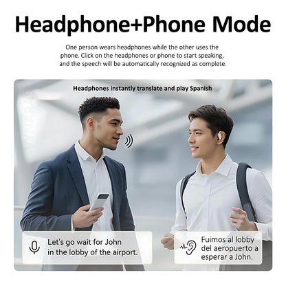 AI Translator Earbuds Vynaras